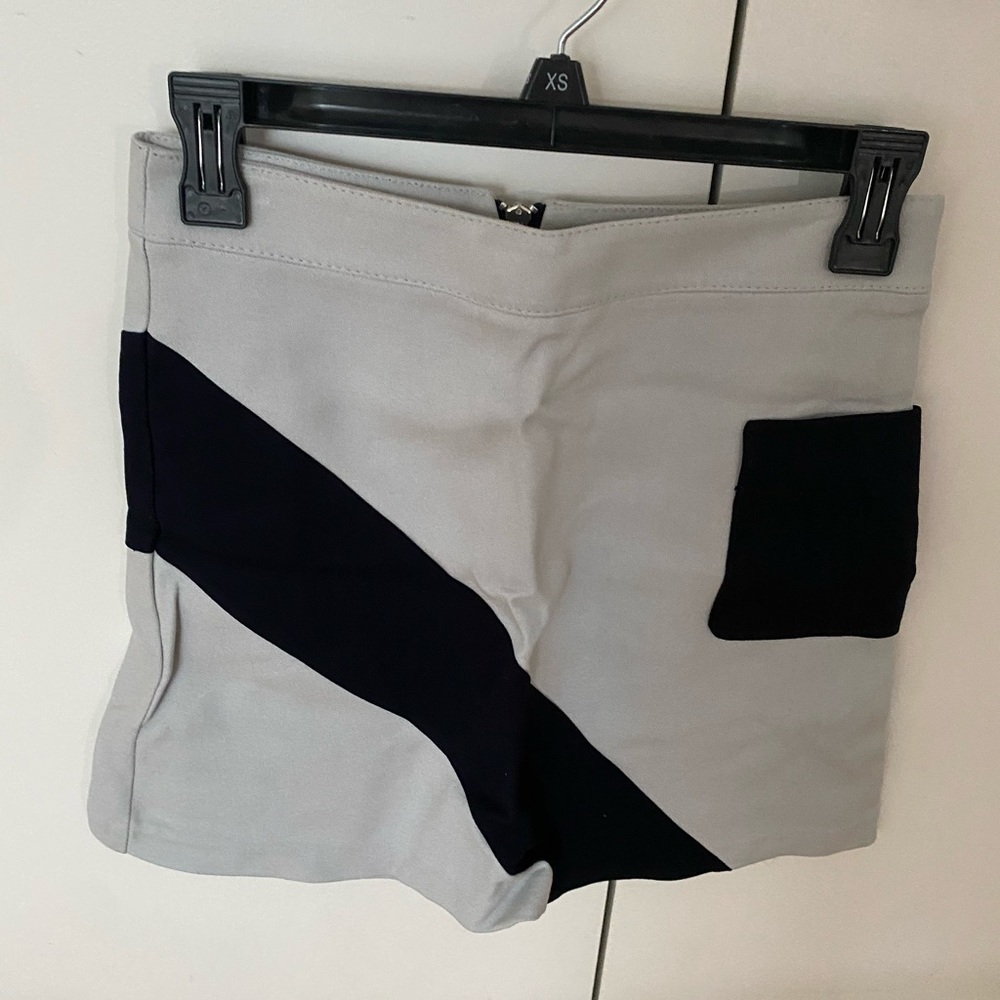 Topshop blue pocket skirt Size US4